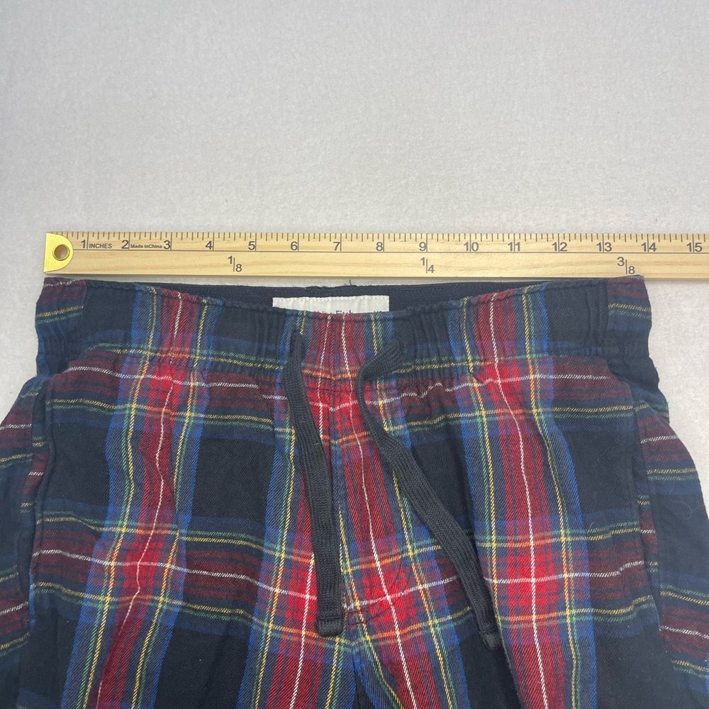 Abercrombie & Fitch Plaid Flannel Sleep Lounge Pants XS Red Blue Jogger - Picture 5 of 6